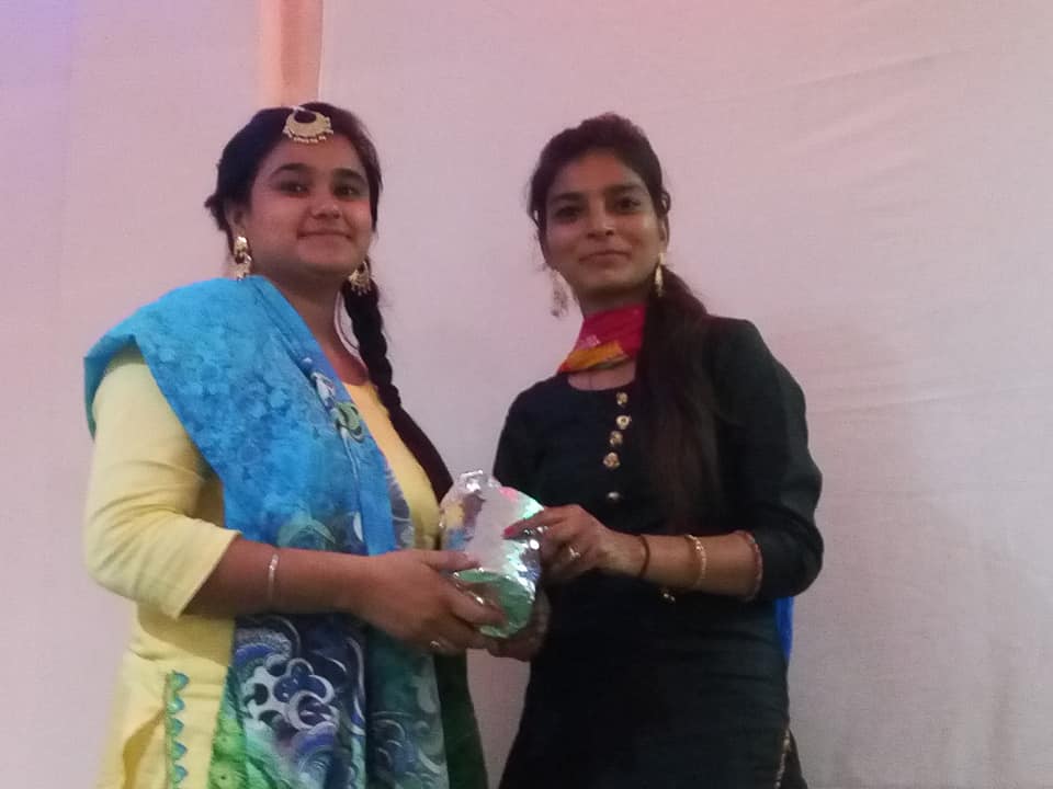 Prize distribution